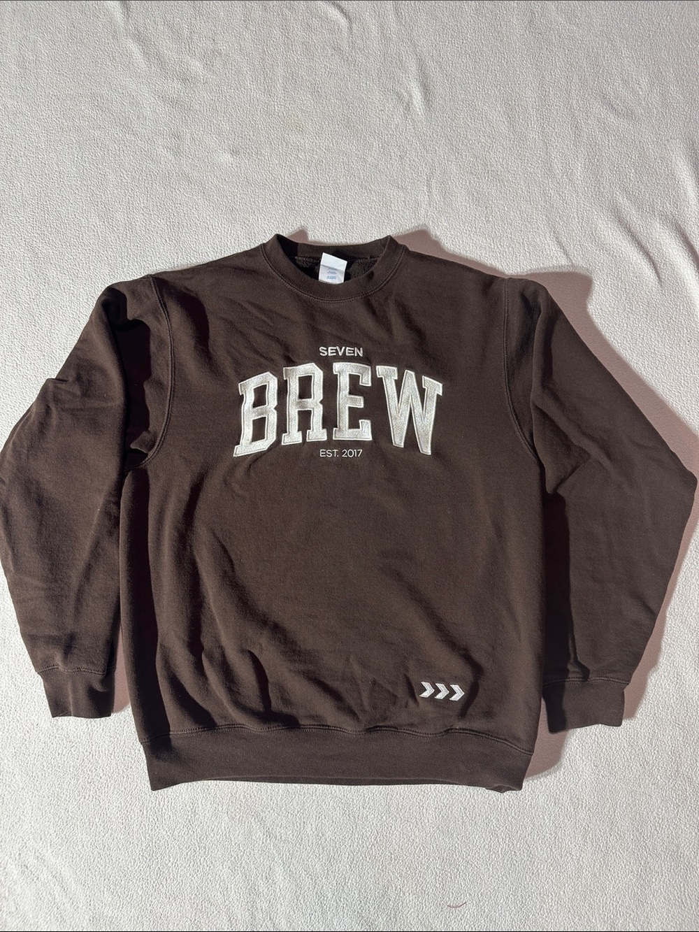 7 Brew Crewneck Sweatshirt - Brown